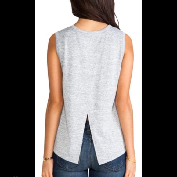 Rag and Bone Nicole Tank Top Gray Sz S - Picture 3 of 11